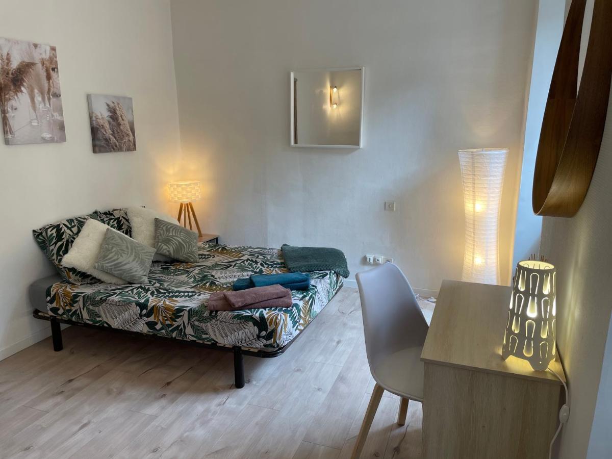 T2 Plein Centre Au 1Er Etage Avec Parking Prive Apartment Millau Ngoại thất bức ảnh